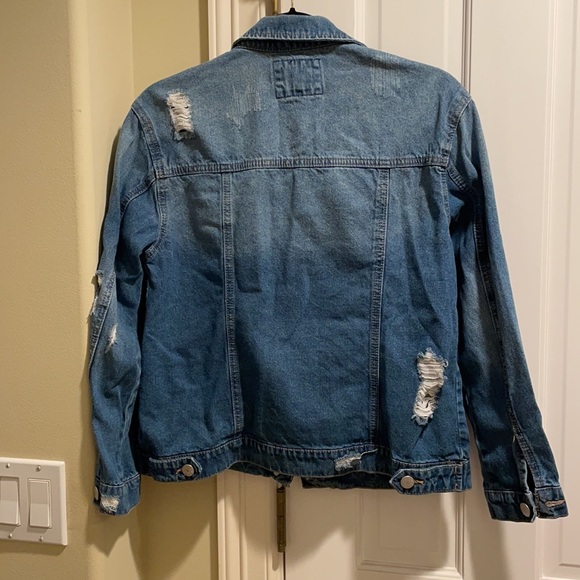 Basic Denim Wax Jean Jacket - Picture 2 of 6